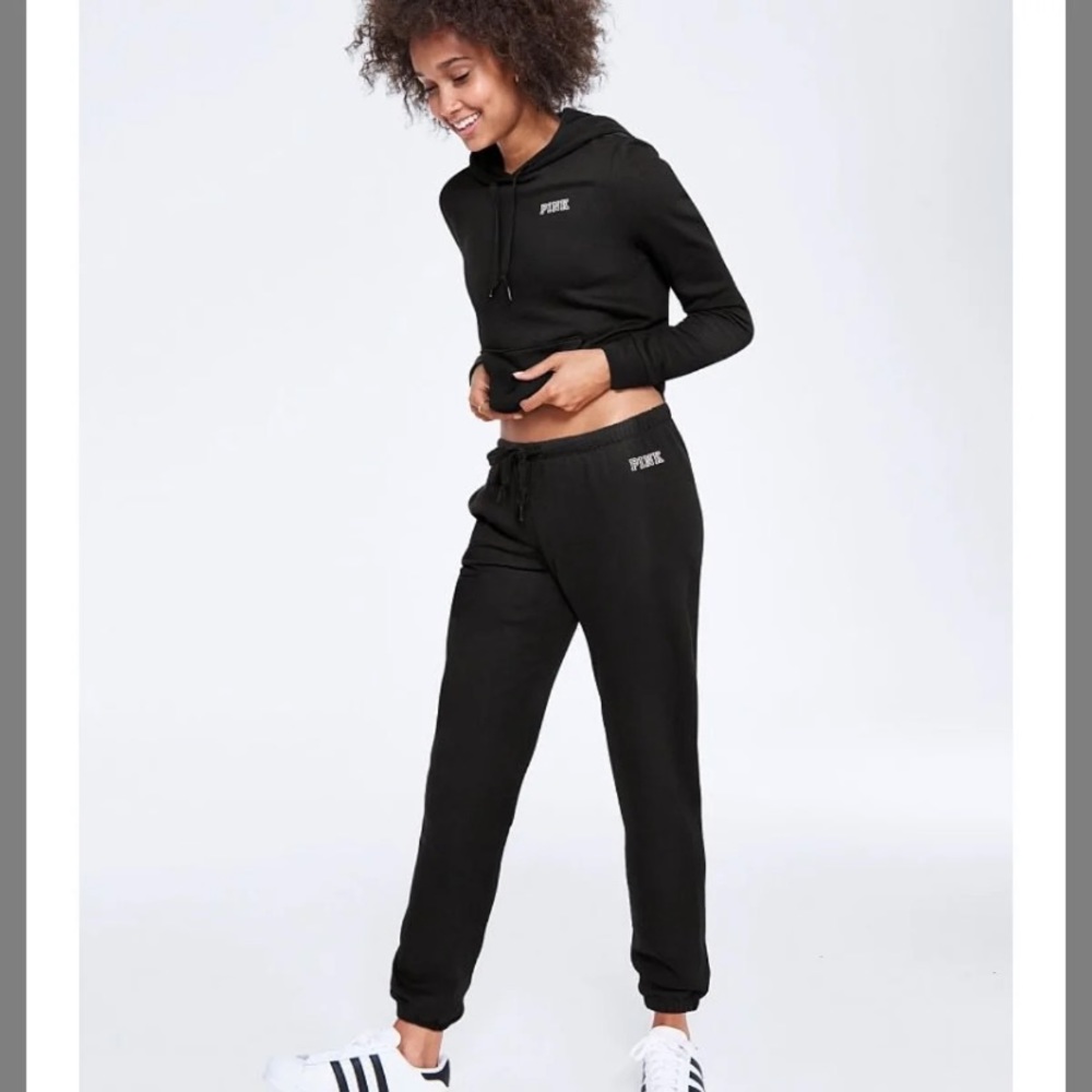 VS PINK all black outfit size large